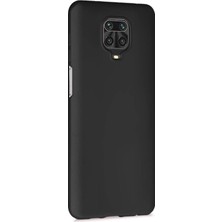 Xiaomi Redmi Note 9s Premium Silikon Kılıf Siyah