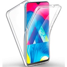 Samsung Galaxy M10 Çift Taraflı Silikon Kılıf Şeffaf