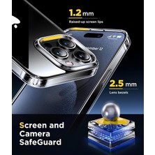 iPhone 16 Pro Şeffaf Mika Sararmaz Kılıf