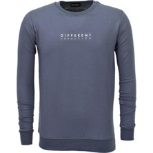 Baglan Erkek Spor Mevsimlik Sıfır Yaka Sweatshirt BGL-ST03933