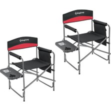 King Camp Kingcamp Ash Comfort Ikili Set Katlanır Kamp Sandalyesi Red