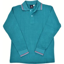Baglan Kolej Yeşil Polo Yaka Sweat Kmz-S-5