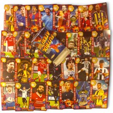 Futbol Ateşi Golden League Legends Büyük Kutulu 48 Paketli Futbol Oyun Kartları Toplam 384 Kart