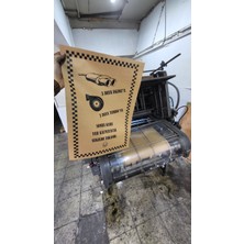 35X50 120 Gr. Kraft Kağıt Oto Paspası 100 Adet