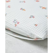 English Home Floral Plaid Kolay Ütülenir 2'li Yastık Kılıfı 50 x 70  cm  Pembe - Yeşil