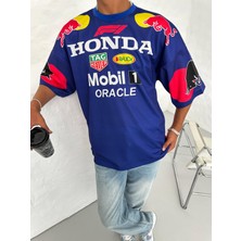 Rex Moda Redbull Baskılı Oversize Unisex T-Shirt