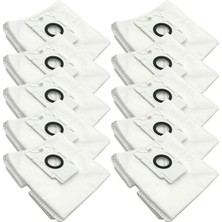 Ruosui 10 Adet Toz Torbası Seti Tp Link Tapo RV30 Plus RV10 360 S8 Plus Plus RVA200 Elektrikli Süpürge Aksesuarları Yedek (Yurt Dışından)