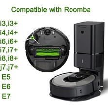 Ruosui Irobot Roomba I3 I3+,ı4 I4+,ı6 I6+,ı7 I7+,ı8 I8+,j7 J7+,e5 E6 E7, Silindir Yan Fırça Filtreleri Için Yedek Parçalar (Yurt Dışından)