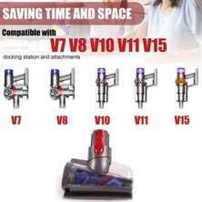 Dyson V7 V8 V10 V11 V15 Elektrikli Süpürge Ataşmanları Için Anti-Tangle Mini Motorlu Fırça Başlığı Kanepeler Yataklar Araba Koltukları Için Mite Fırçası (Yurt Dışından)