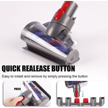 Dyson V7 V8 V10 V11 V15 Elektrikli Süpürge Ataşmanları Için Anti-Tangle Mini Motorlu Fırça Başlığı Kanepeler Yataklar Araba Koltukları Için Mite Fırçası (Yurt Dışından)