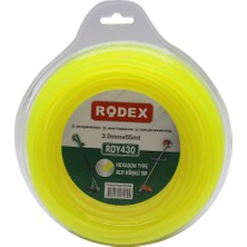 Just Cheap Store Altı Köşeli Çim Biçme Misinası 3 mm X 55 mt