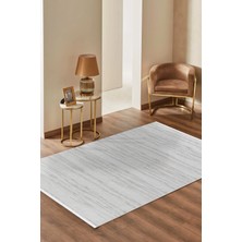 Nevv NV003 Beyaz Hav Toz Vermez Salon Mutfak Koridor Oturma Odası Yolluk Halı