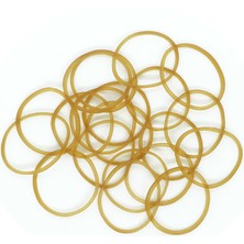 Paketleme Tezgahı Naturel Küçük Paket Lastiği 4 cm 500 gr