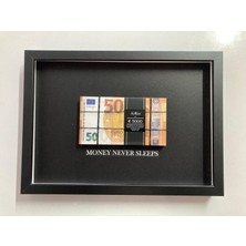 Euro, Dolar, Sterlin, Tablo 21X30 Para ve Sanat Birarada