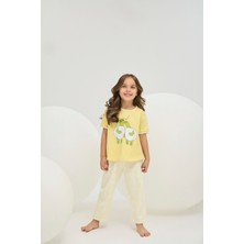 Zeyzey 8825 Kız Ç. Baskılı Pijama Takım