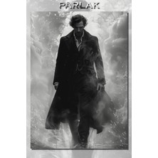 Sherlock Holmes Benedict Cumberbatch Dizi Poster-Duvar Kağıdı Yüksek Kalite