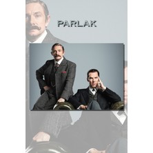 Sherlock Holmes Benedict Cumberbatch Dizi Poster-Duvar Kağıdı Yüksek Kalite