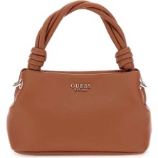 Guess Kadın Sansa Top Handle Çapraz Omuz Çantası - Taba