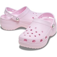 Crocs Kadın Classic Platform Pearl Terlik – Pembe