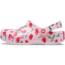 Kadın Classic Fresh Fruits Clog Terlik - Pembe