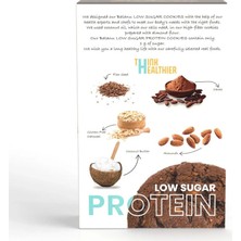 Kakaolu Proteinli Düşük Şekerli Badem Unu Kurabiyesi 240 gr