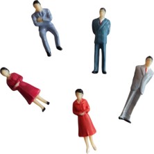 Hureggo Concept Mini Insan Maketi 5'li Set & 3.5 cm