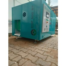 Composter Bahçe ve Gıda Atıkları İçin Elektrikli Kompost Makinesi, Sıfır Atık , 500 Litre,yüksek Kapasiteli Kompost Makinesi Otel, Lokanta, Gıda Israfına Son