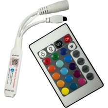 Dora Led Tuya Destekli Bluetooth Kontrollü RGB Şerit Led Kontrol Cihazı 5-24V
