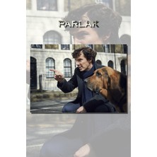 Sherlock Holmes Benedict Cumberbatch Dizi Poster-Duvar Kağıdı Yüksek Kalite