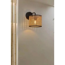 Pena Siyah Rattan Aplik