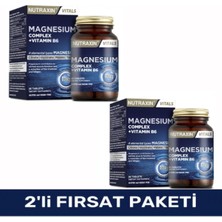 Nutraxin Magnesium Complex Vitamin B6 60 Tablet 2 Adet