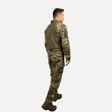 Wolftrap Tactical Dijital Kamuflaj Tişört Pantolon Takım, Kamuflaj Desenli Airsoft Askeri Üniforma