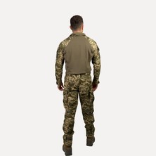 Wolftrap Tactical Dijital Kamuflaj Tişört Pantolon Takım, Kamuflaj Desenli Airsoft Askeri Üniforma