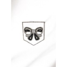 Yapıştırma Fiyonk Desenli Cep Aksesuar 2'li Paket