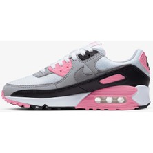 Nike Air Max 90 Leather White Sneaker  Deri Kadın Günlük Spor Ayakkabı Beyaz