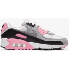 Nike Air Max 90 Leather White Sneaker  Deri Kadın Günlük Spor Ayakkabı Beyaz