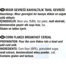 Turk Garden Corn Flakes Mısır Gevreği 500 gr 4'lü Paket