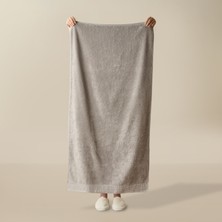 Evidea Soft Premium Banyo Havlusu - Gri - 70X140 cm