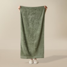 Evidea Soft Premium Banyo Havlusu - Haki - 70X140 cm