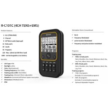 Roovjoy R-C101C 4 Kanal Tens Ems Cihazı