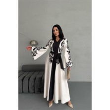 Dipmoda Kadın Atlas Kumaş Düğme Detaylı Elbise DPMS2507