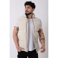 Dik Yaka Demir Fermuarlı Nova Yelek VKS_60325