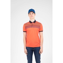 Voltaj Brent Polo Erkek Tişört Turuncu