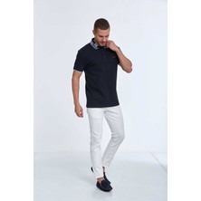 Voltaj James Polo Erkek Tişört Lacivert