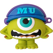 Microsonic Airpods 4.nesil / Anc Kılıf Cartoon Figürlü Silikon Crtn-Fgr-Mnstr-Mke