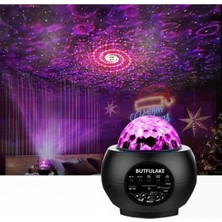 Ensiga Projektör Parti Gece Lambası Bluetooth Hoparlör Starry Ambians