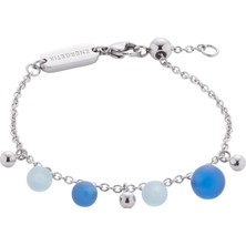 Energetix Cam Boncuk ve Paslanmaz Çelik Bilyeli Manyetik Bileklik