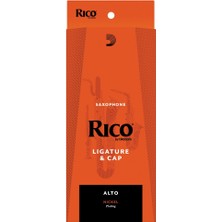 D'Addario Woodwinds Rico RAS1N Alto Saksafon Bek Bilezik ve Kapak