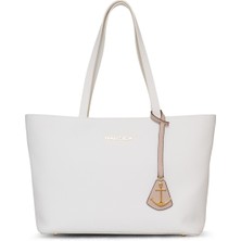 Beyaz Nautıca Kadın Omuz Çantası CN7110T