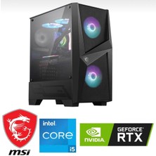 MSI 8gb RTX4060 - I5 14400F 14NESİL - 32RAM Ddr5 - 1tb SSD - Windows 11 Pro Masaüstü Bilgisayar